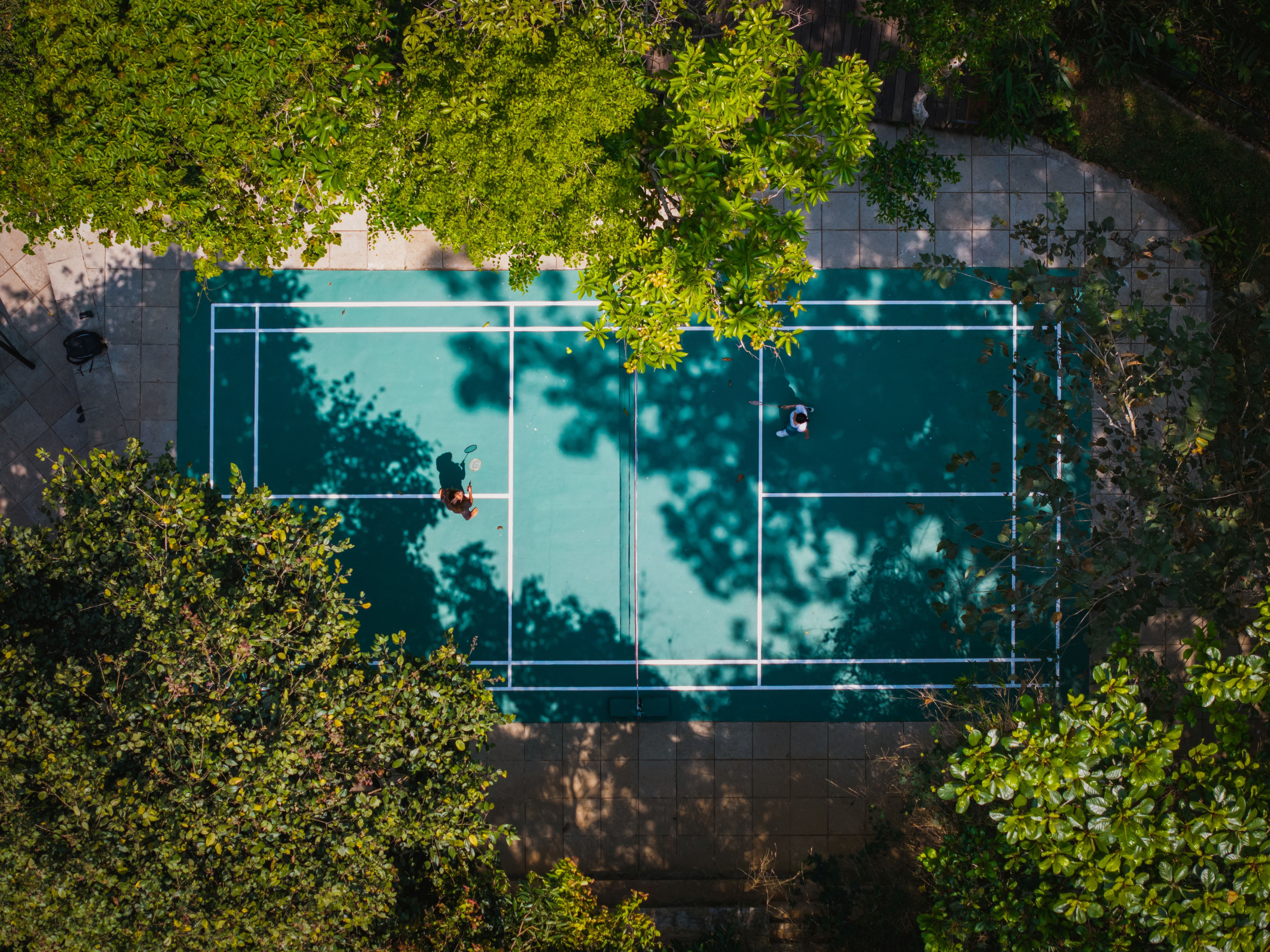 Badminton court construction in Uttarakhand by Hyperactive Surface